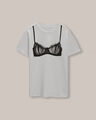 Playera Blanca Con Diseño,BLANCO